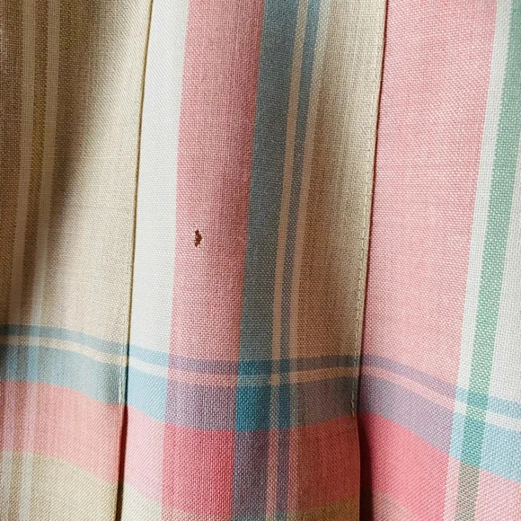 PENDLETON | Vintage 100% Virgin Wool Pleated Midi Skirt Size 16 - Picture 6 of 7